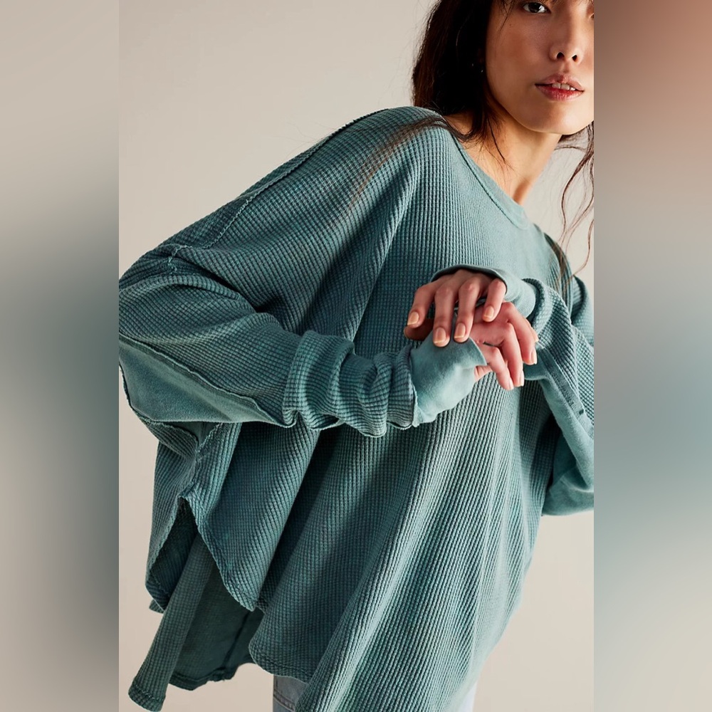 LAST ONE! Free People Microphone Drop Thermal🎤 - Picture 3 of 6